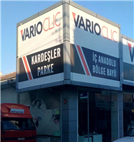 kayseri germe branda tabela varioclic, kayseri eski sanayi tabela, kayseri tabelacı