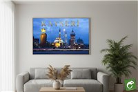 Kayseri Meydan kanvas tablo görüntüsü