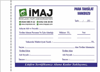 Kayseri Para Makbuzu | İmaj Reklam