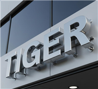tiger krom kutu harf kayseri