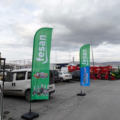 100x300cm Yelken Bayrak Kayseri