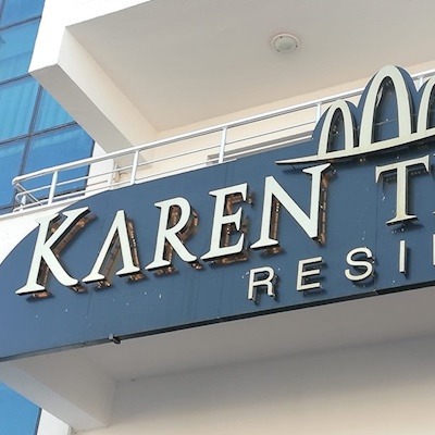 Gümüş Krom Kutu Harf
