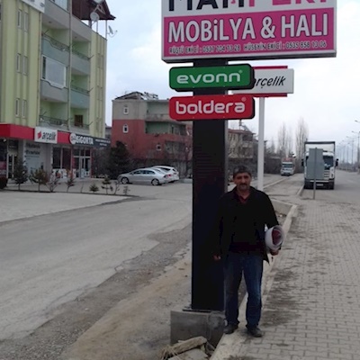 Işıksız Pilon Tabela